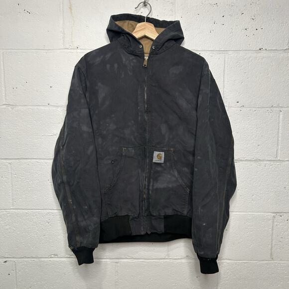 Carhartt Other - Vintage Carhartt Thermal-Lined Active Jacket “Black Dyed” JR116